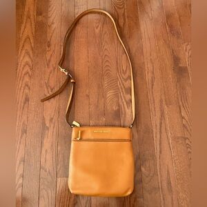 Michael Kors Tan Leather Crossbody Bag